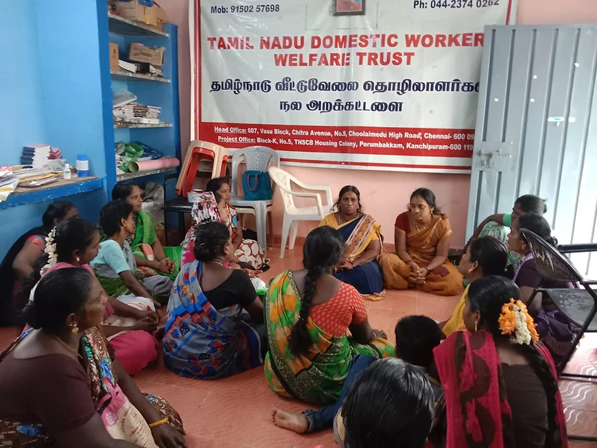 ORGANISING THE DOMESTIC WORKERS 5